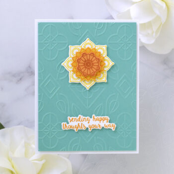 June 2022 Clear Stamp + Die of the Month Preview & Tutorials – Paisley Bouquet