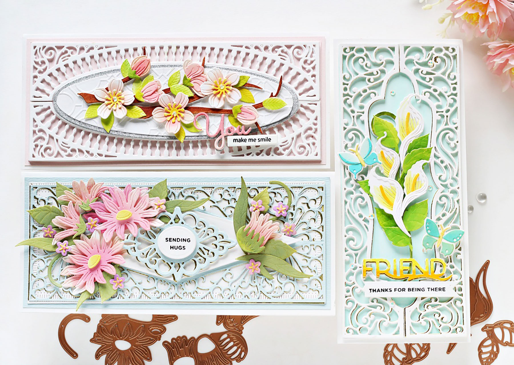 SNEAK PEEK: Layered Florals Congratulations Card! - Pretty Paper Cards