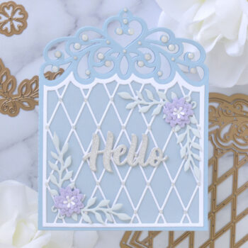 July 2022 Amazing Paper Grace Die of the Month Preview & Tutorials – Tiara Trifold