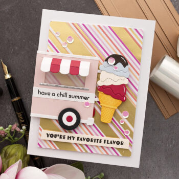 July 2022 Glimmer Hot Foil Kit of the Month Preview & Tutorials – Add a Stripe of Color