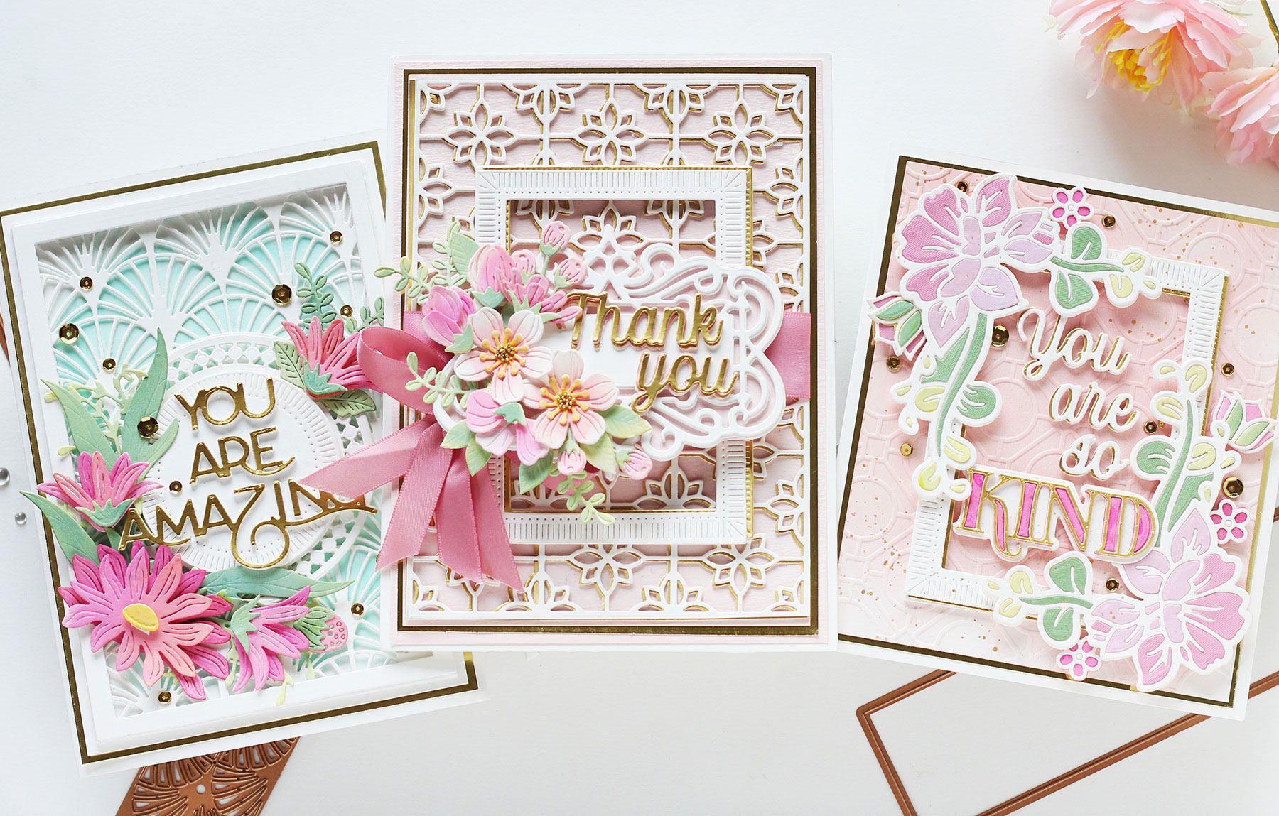 SNEAK PEEK: Layered Florals Congratulations Card! - Pretty Paper Cards