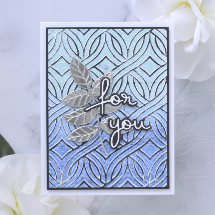 August 2022 Embossing Folder of the Month Kit – Card Inspiration with Annie Williams