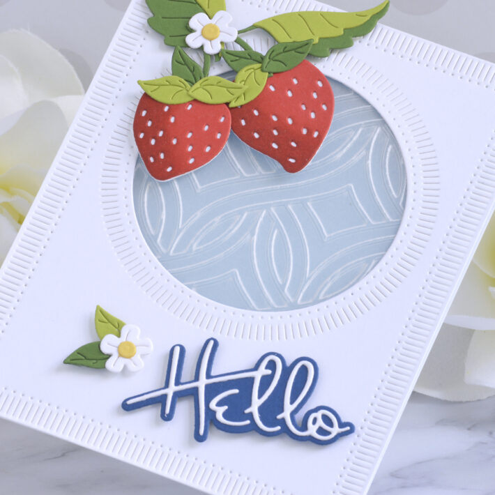 August 2022 Embossing Folder of the Month Kit – Card Inspiration with Annie Williams