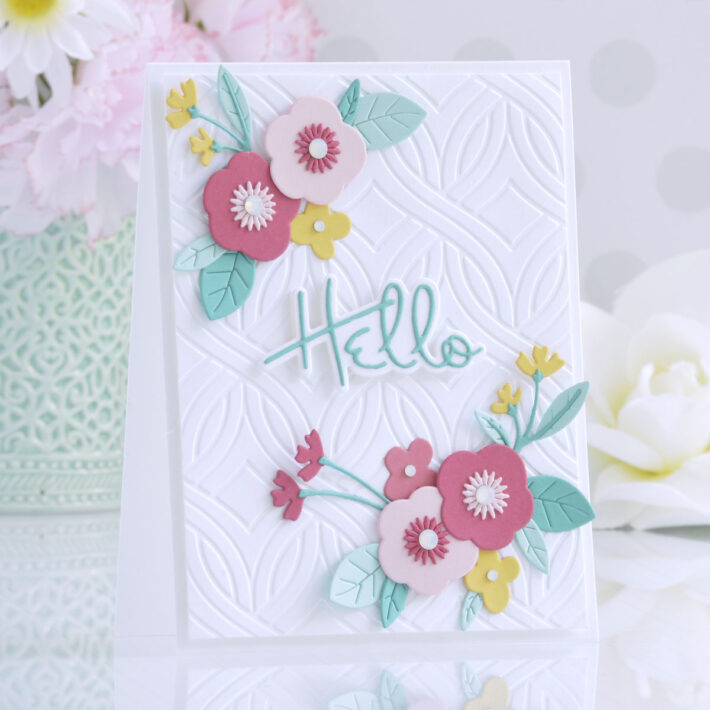 August 2022 Small Die of the Month Preview & Tutorials – Outlined Sentiments