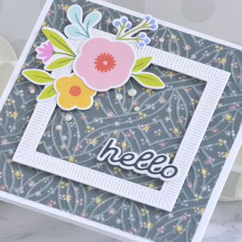 August 2022 Embossing Folder of the Month Preview & Tutorials – Intertwined Lattice