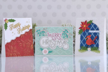 Holiday 3D Embossing Folders Collection – Card Inspiration with Annie Williams