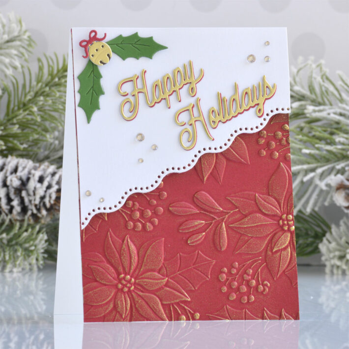 Holiday 3D Embossing Folders Collection – Card Inspiration with Annie Williams
