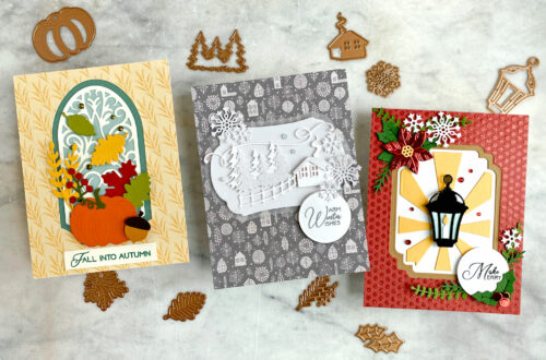 Die-Cutting Seasonal Projects with the Seasonal Label Motifs Collection