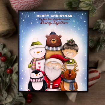 Never Too Early for Christmas Cards with Jennifer Rustioni featuring Spellbinders Tinsel Time Collection