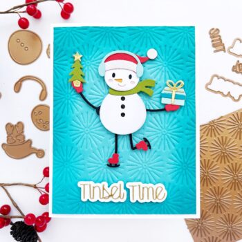 Tinsel Time Christmas Cardmaking with Raquel Arribas