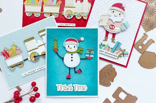 Tinsel Time Christmas Cardmaking with Raquel Arribas