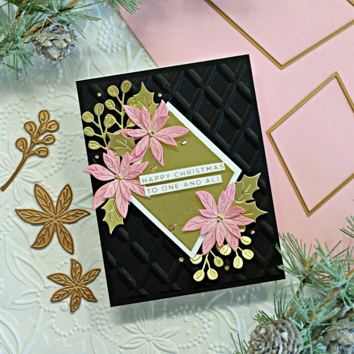 Holiday 3D Embossing Folder Card Ideas with Sandi MacIver