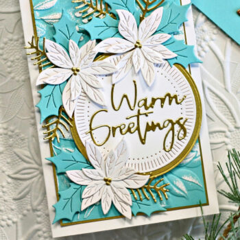 Holiday 3D Embossing Folder Card Ideas with Sandi MacIver