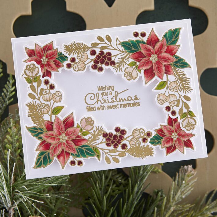 October 2022 Clear Stamp + Die of the Month Preview & Tutorials – Wonderful Christmas