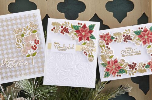 October 2022 Clear Stamp + Die of the Month Preview & Tutorials – Wonderful Christmas