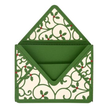 October 2022 Amazing Paper Grace Die of the Month Preview & Tutorials – 3D Poinsettia Surprise Envelope