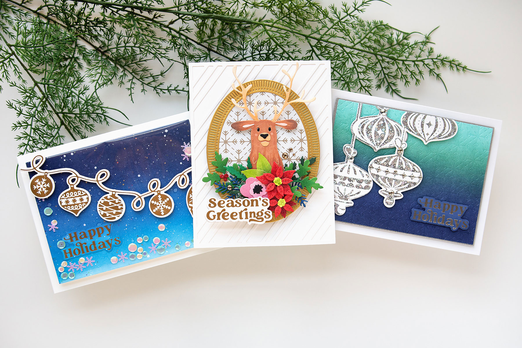 Sealed For Christmas Card Making Inspiration with Leica Palma -  Spellbinders Blog