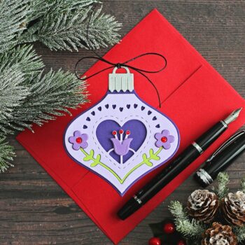 Spellbinders Winter Tales by Zsoka Marko - Nordic Ornaments 3 Ways. Christmas Cardmaking With Michelle Short