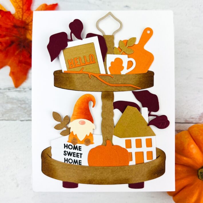 Fall Tiered Tray and Gnomes with Karen Reátegui