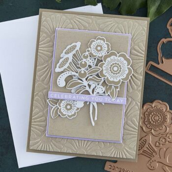 November 2022 Glimmer Hot Foil Kit of the Month Preview & Tutorials – Glimmer Edge Stylized Floral