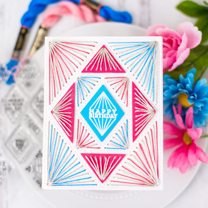Easy Diamond Stitched Designs with Rebecca Keppel