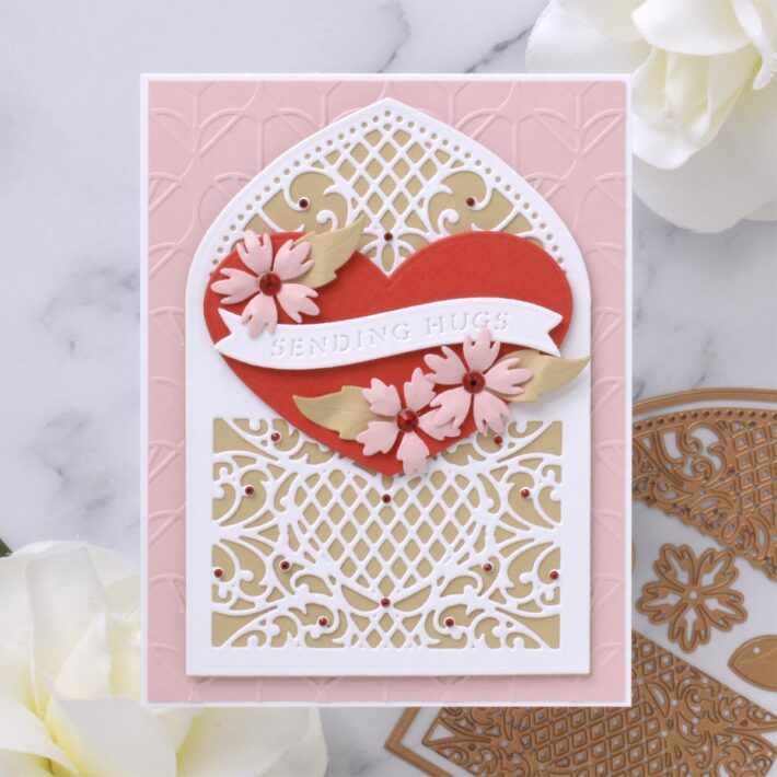 December 2022 Amazing Paper Grace Die of the Month Preview & Tutorials – Sweetheart Envelope & Notecard Set