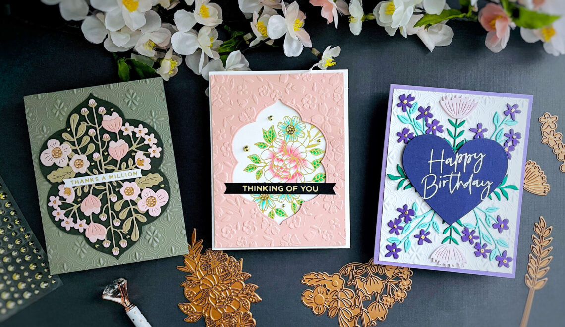 Floral Reflection Collection | Various Occasion Cards Inspiration with Heejung Hunsberger