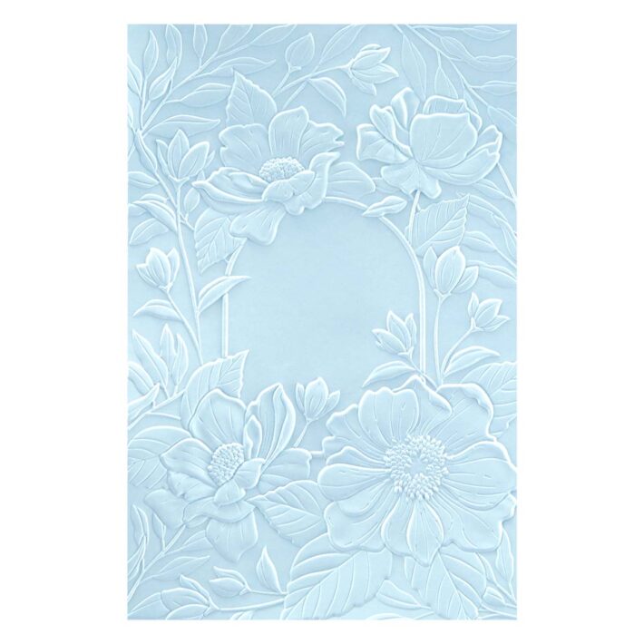 January 2023 3D Embossing Folder of the Month Preview & Tutorials – Floral Archway
