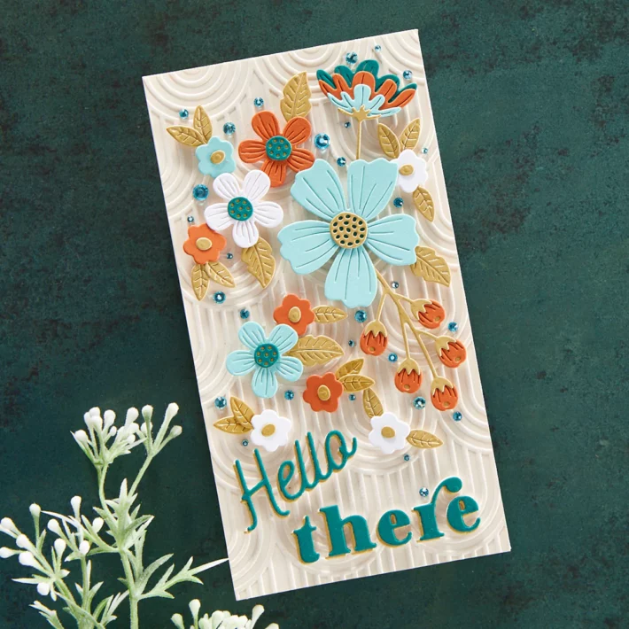 Spellbinders Top 10 Products from 2022 | 1. Be Bold Blooms Etched Dies
