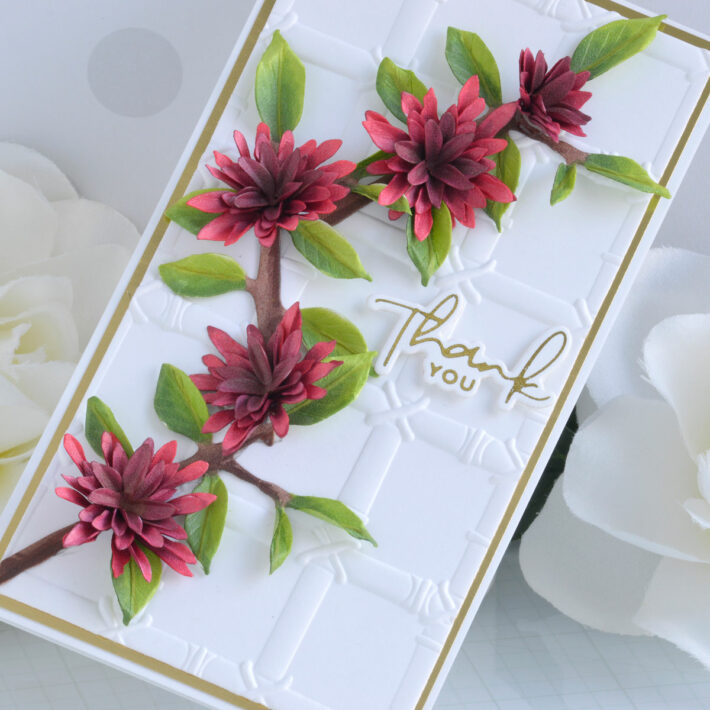 The Painter’s Garden Collection – Spring Paper Flower Card Ideas