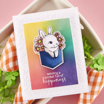 February 2023 Clear Stamp + Die of the Month Preview & Tutorials – Pocket Bunny