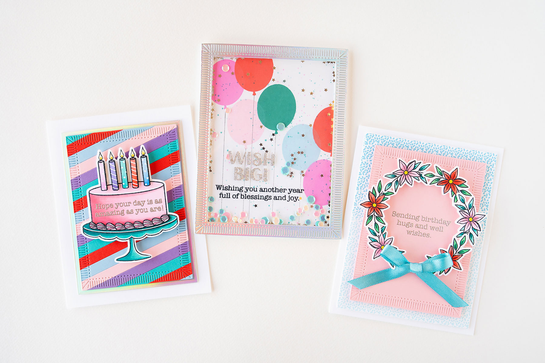 Back To Basics - Sentiment Stamp - Birthday - Keep It Simple Paper Crafts