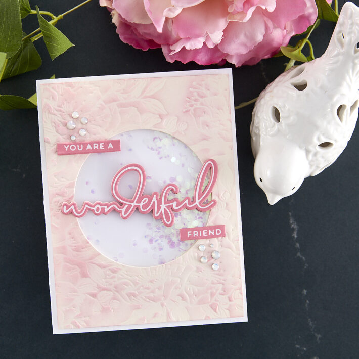 Color with Cardstock - Anemone Blooms Cardmaking Ideas with Joan Bardee