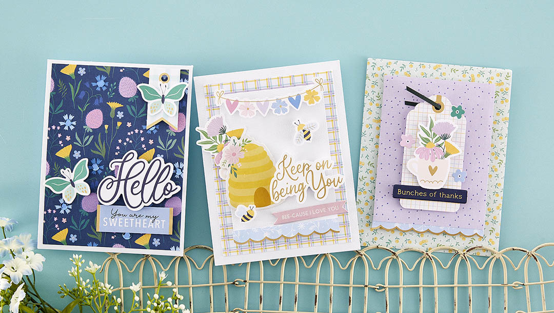 March 2023 Quick & Easy Card Kit of the Month Preview & Tutorials – Bee Yourself