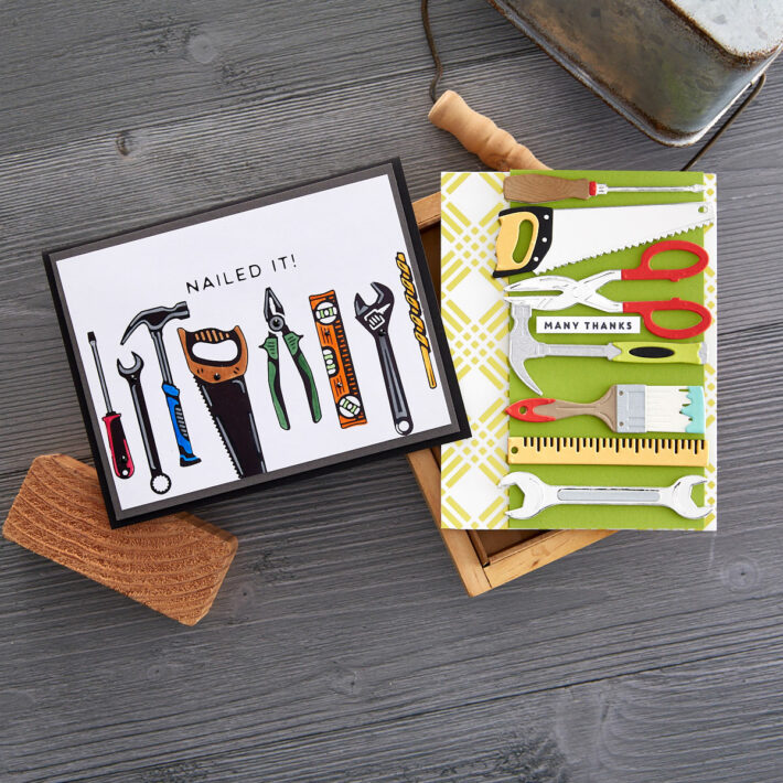Toolbox Essentials Collection by Nancy McCabe for Spellbinders