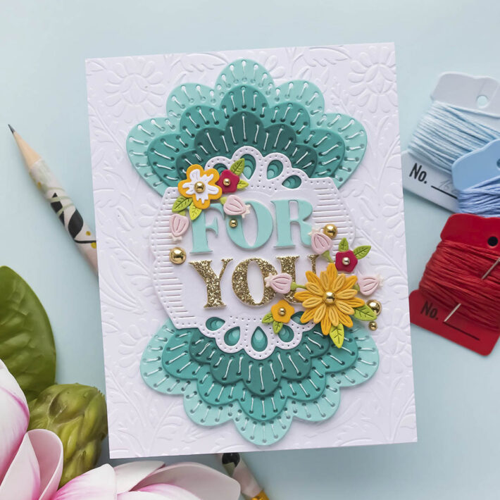 April 2023 Stitching Die of the Month Preview & Tutorials – Stitched Fanfare
