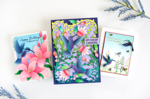 Hummingbird Cards 3 Ways with Jung AhSang