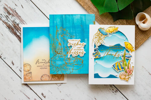 Seahorse Kisses Cards with Marie Nicole