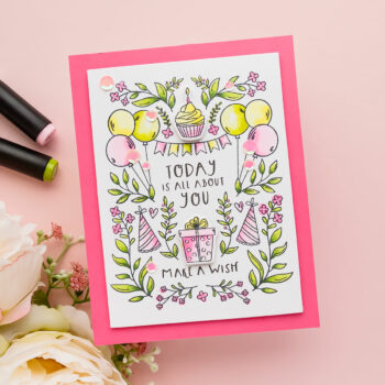 May 2023 Clear Stamp + Die of the Month Preview & Tutorials – All About You Wishes