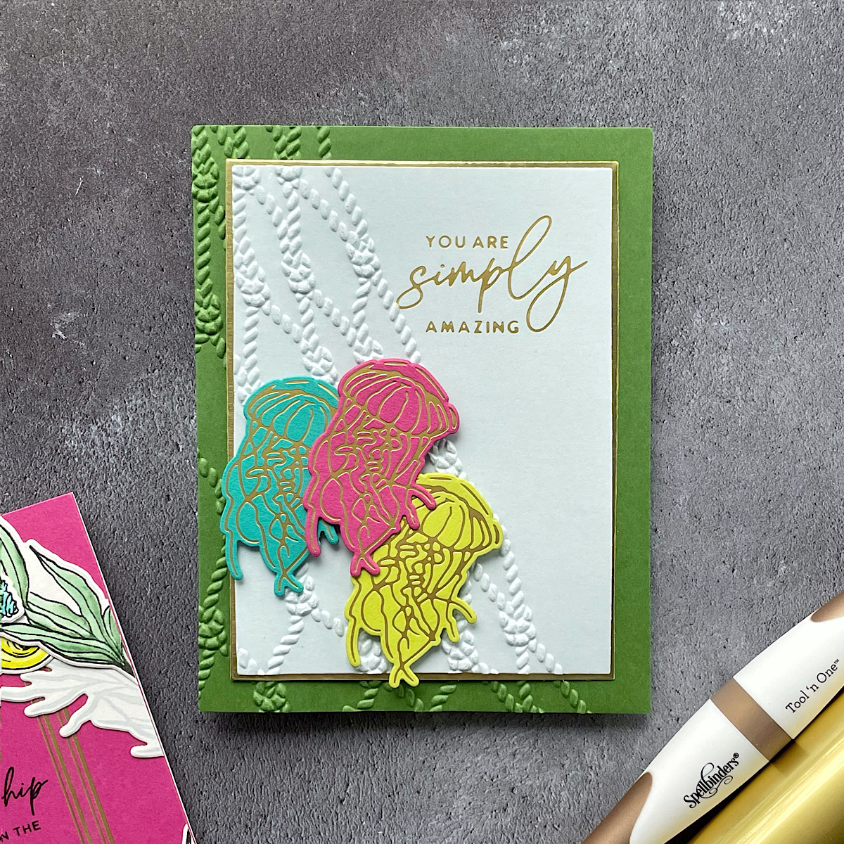 Vibrant Aquatic Cards Featuring Seahorse Kisses Collection with