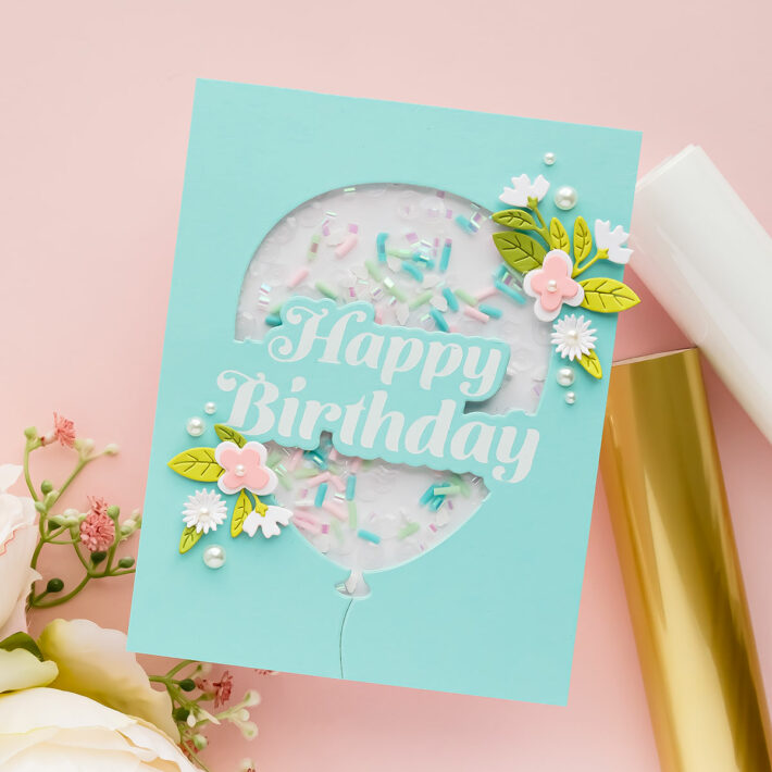 May 2023 Glimmer Hot Foil Kit of the Month Preview & Tutorials – Silhouette Balloon Greetings