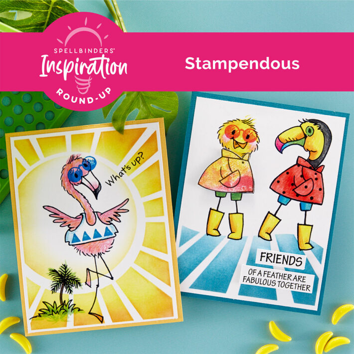 Stampendous Spring Collection Inspiration Round-Up