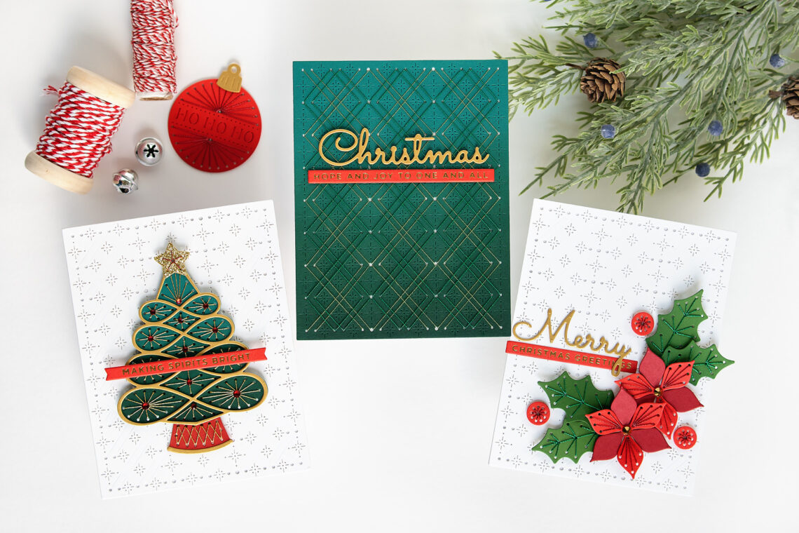 Stitched for Christmas Card Inspiration with Jung AhSang