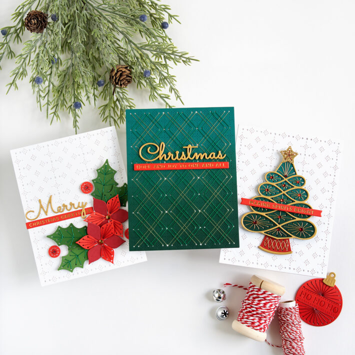 Stitched for Christmas Card Inspiration with Jung AhSang