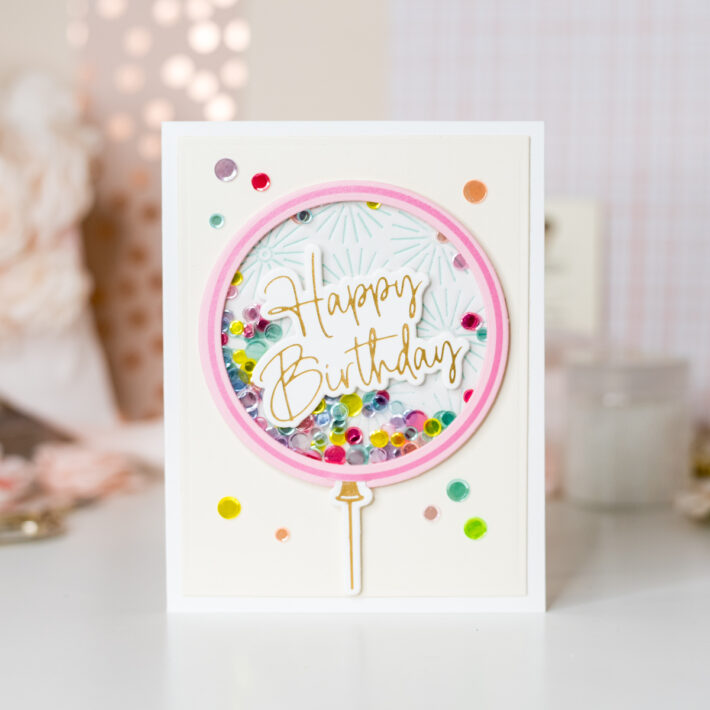 Birthday Card Ideas With Leica Palma and It's My Party Collection from Carissa Wiley