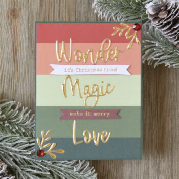 Make It Merry Limited Edition Holiday Cardmaking Kit 2023 Inspiration Take 3!