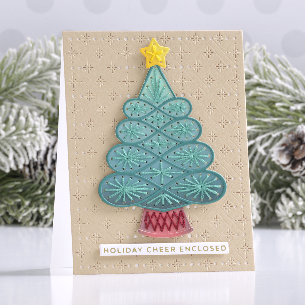 Winter Tree Cards with Distress Crayons – Annie Williams