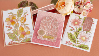 August 2023 Glimmer Hot Foil Kit of the Month Preview & Tutorials – Overflowing Floral