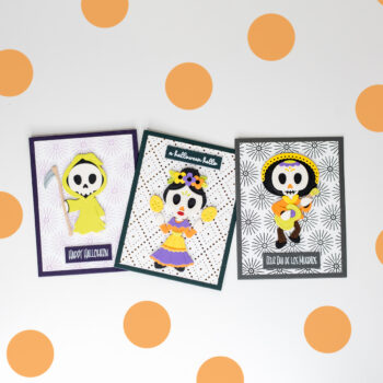 Easy Interactive Halloween Cards with Dancin' Halloween Dies