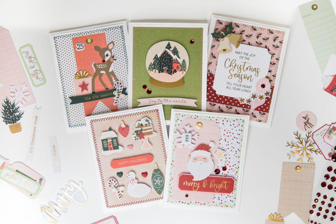 Make It Merry Limited Edition Holiday Cardmaking Kit 2023 Inspiration